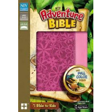 NIV Adventure Bible - Raspberry /  Pink Italian Duo-Tone